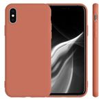Husa pentru Apple iPhone X/iPhone XS, Silicon, Portocaliu, 42492.215 fotografia produsului View 2 S