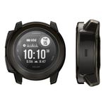 Set 2 huse pentru Garmin Instinct 2, Kwmobile, Negru/Transparent, Silicon, 58348.02 fotografia produsului View 4 S