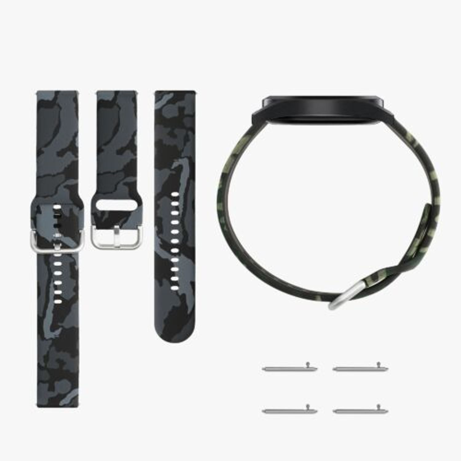 Curea pentru OnePlus Watch, Kwmobile, Multicolor, Silicon, 58879.01 fotografia produsului View 11 L