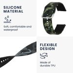 Curea pentru OnePlus Watch, Kwmobile, Multicolor, Silicon, 58879.01 fotografia produsului View 4 S