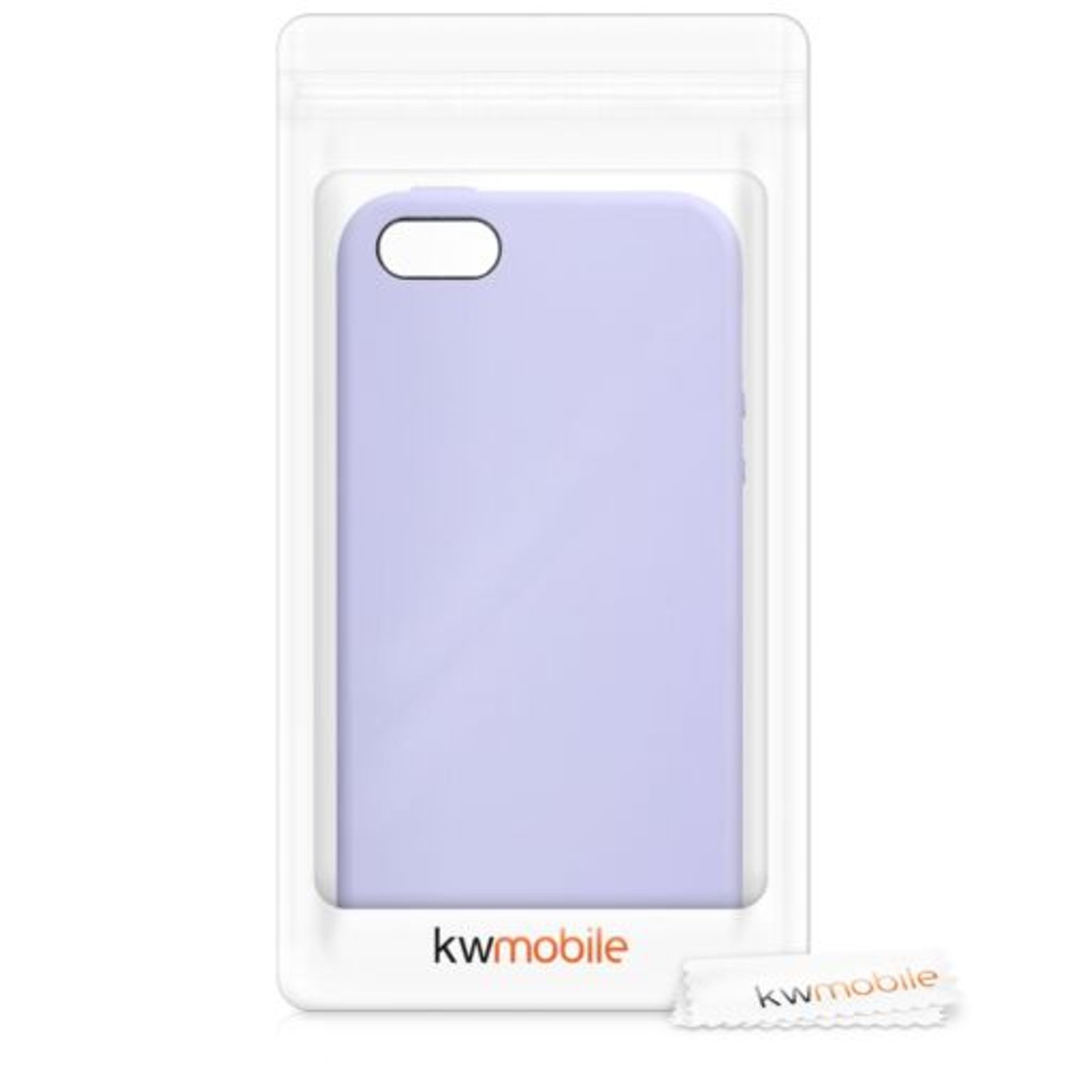 Husa pentru Apple iPhone 5/iPhone 5s/iPhone SE, Silicon, Mov, 42766.139 fotografia produsului View 7 L