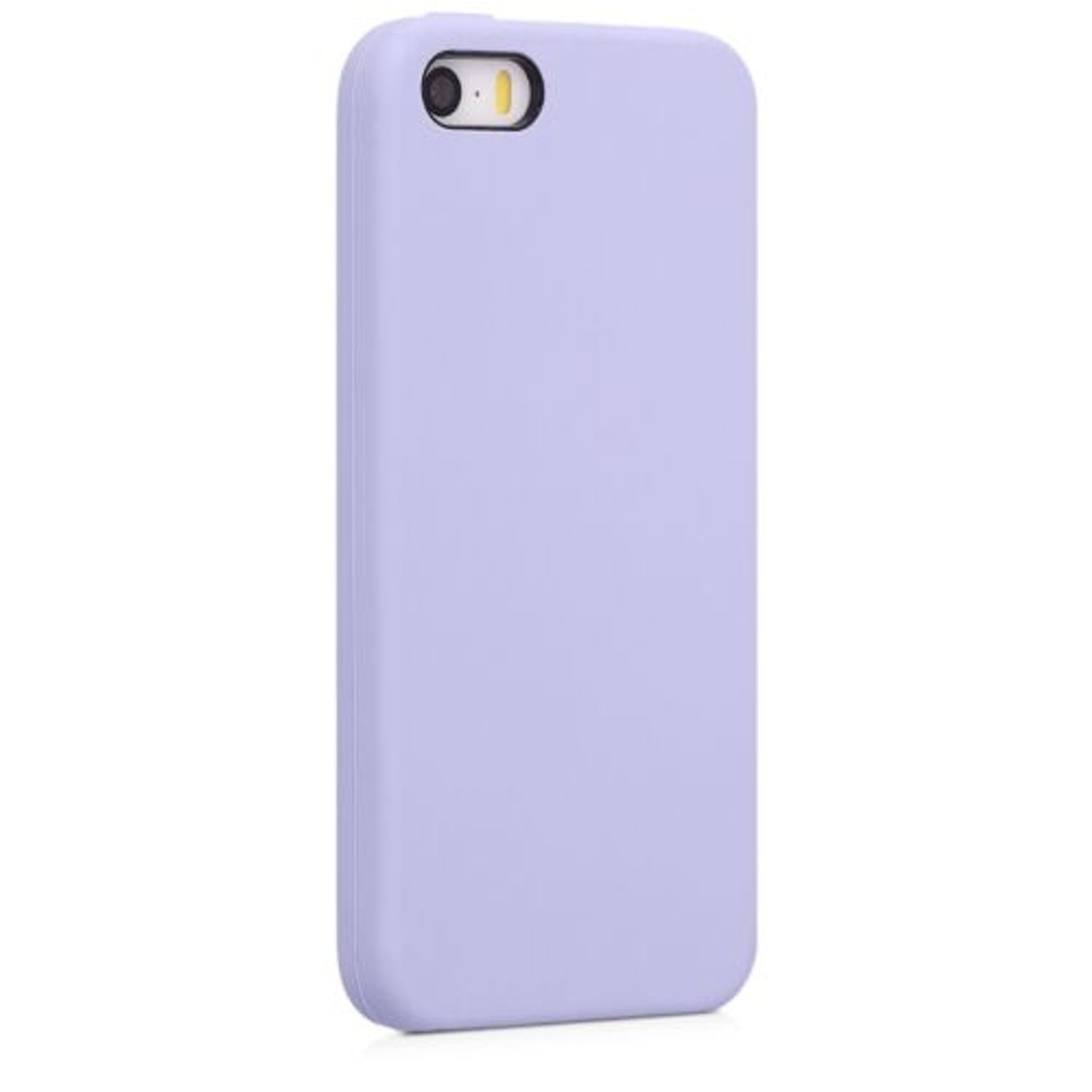 Husa pentru Apple iPhone 5/iPhone 5s/iPhone SE, Silicon, Mov, 42766.139 fotografia produsului View 8 L