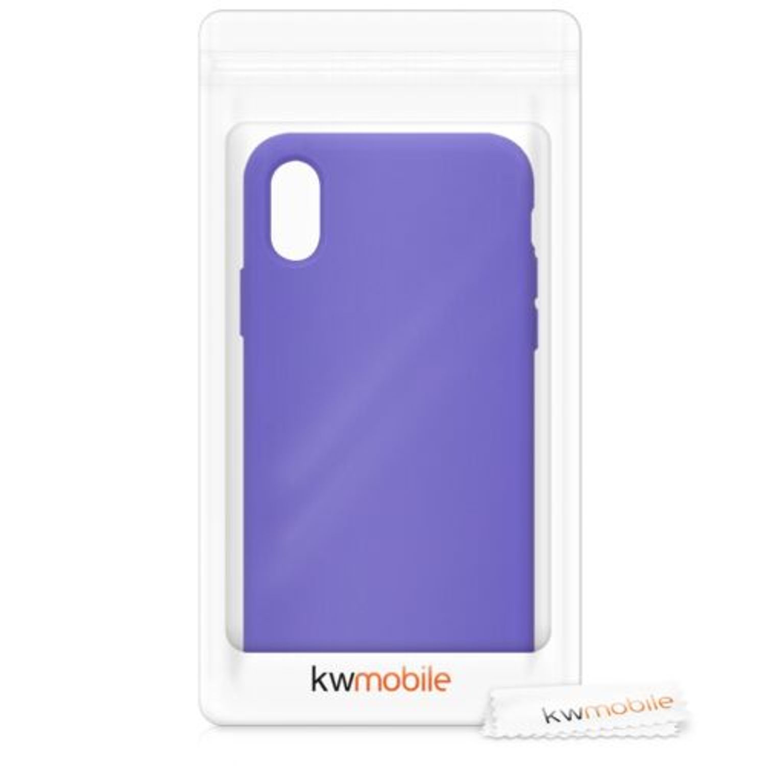 Husa pentru Apple iPhone X/iPhone XS, Silicon, Albastru, 42495.146 fotografia produsului View 7 L
