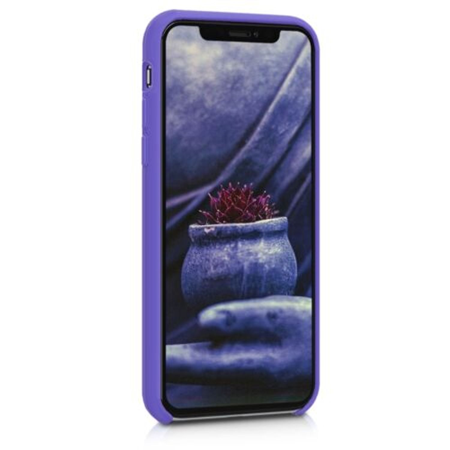 Husa pentru Apple iPhone X/iPhone XS, Silicon, Albastru, 42495.146 fotografia produsului View 5 L