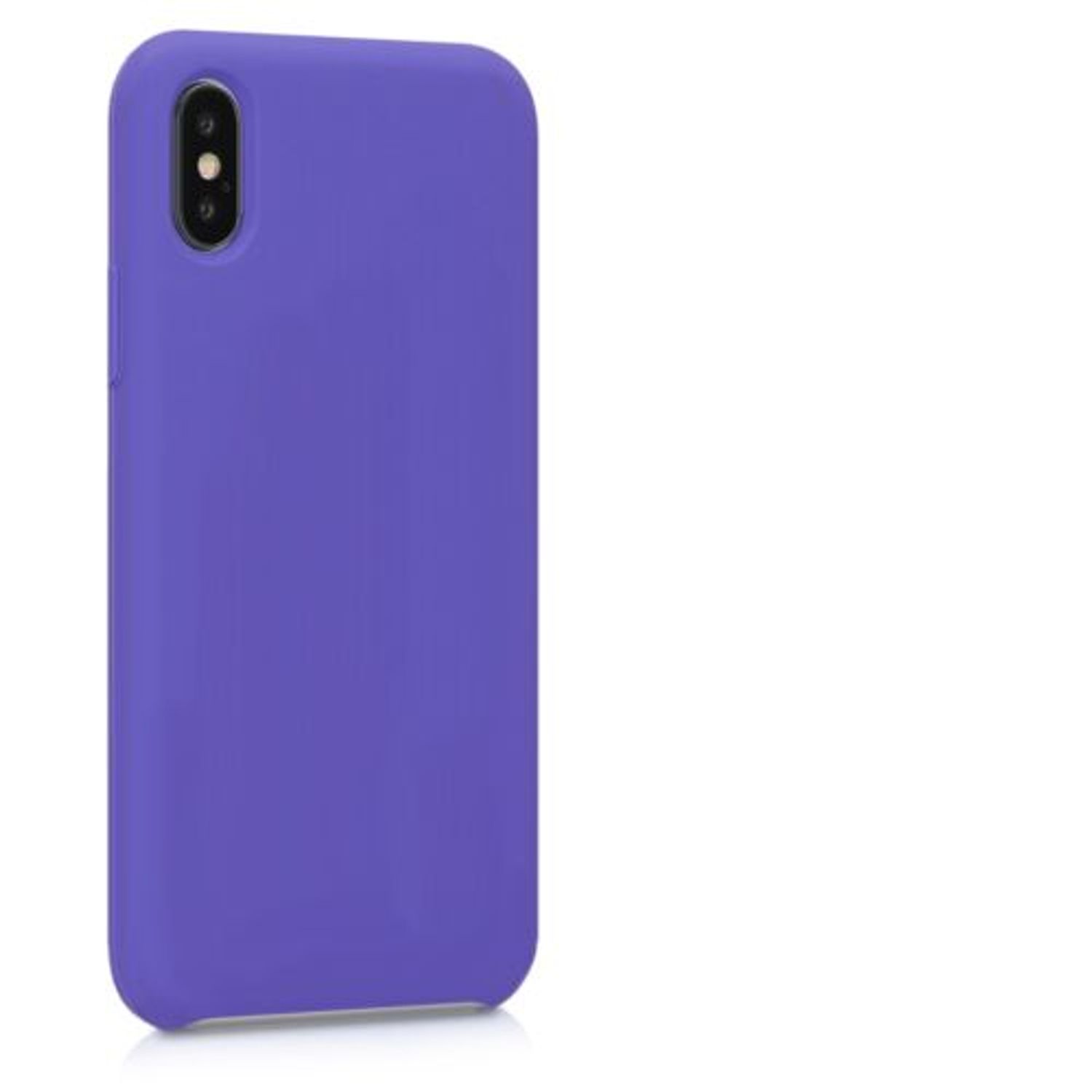 Husa pentru Apple iPhone X/iPhone XS, Silicon, Albastru, 42495.146 fotografia produsului View 8 L