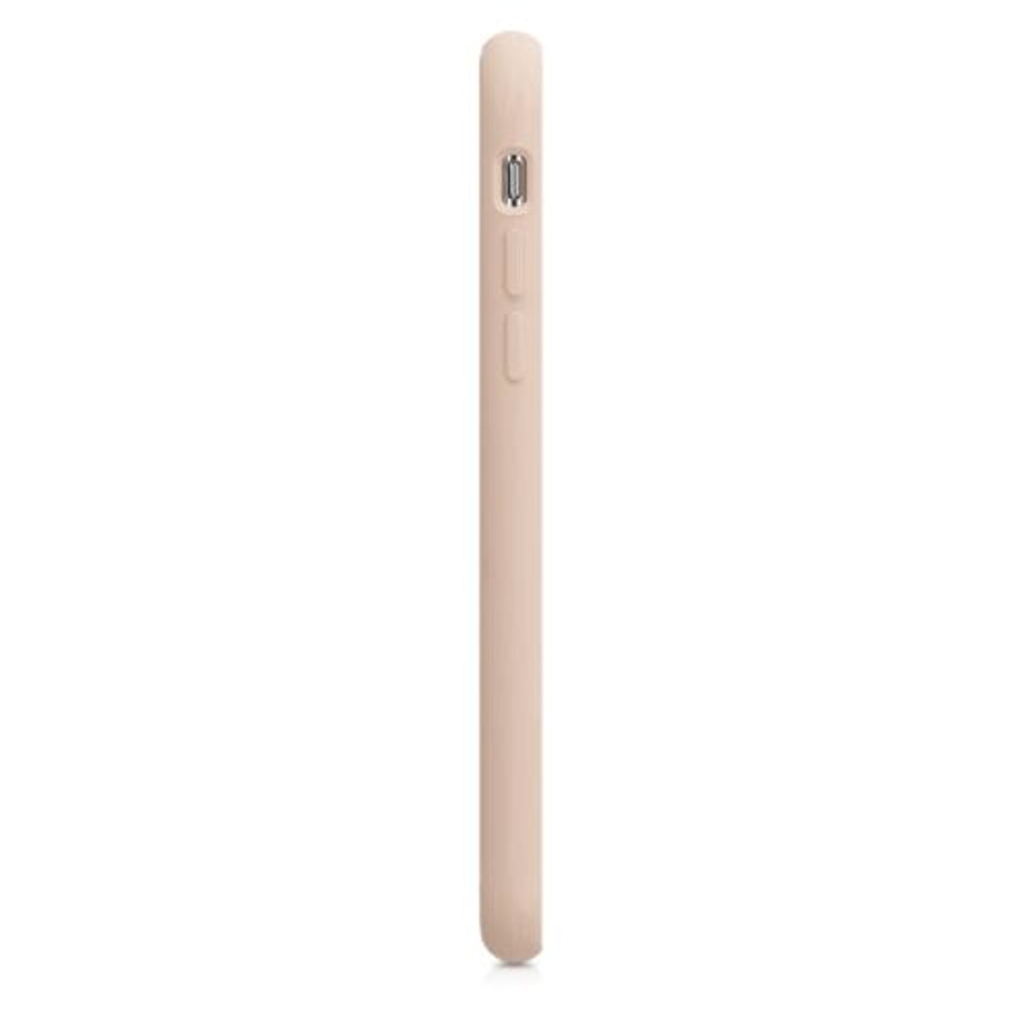 Husa pentru Apple iPhone X/iPhone XS, Silicon, Bej, 42495.154 fotografia produsului View 5 L