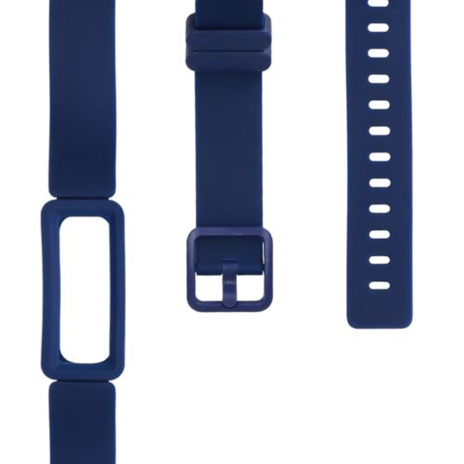 Set 2 Curele pentru Fitbit Ace 2, Kwmobile, Negru/Albastru, Silicon, 50102.01 fotografia produsului View 6 L
