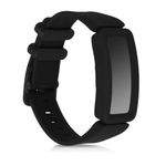 Set 2 Curele pentru Fitbit Ace 2, Kwmobile, Negru/Albastru, Silicon, 50102.01 fotografia produsului View 4 S