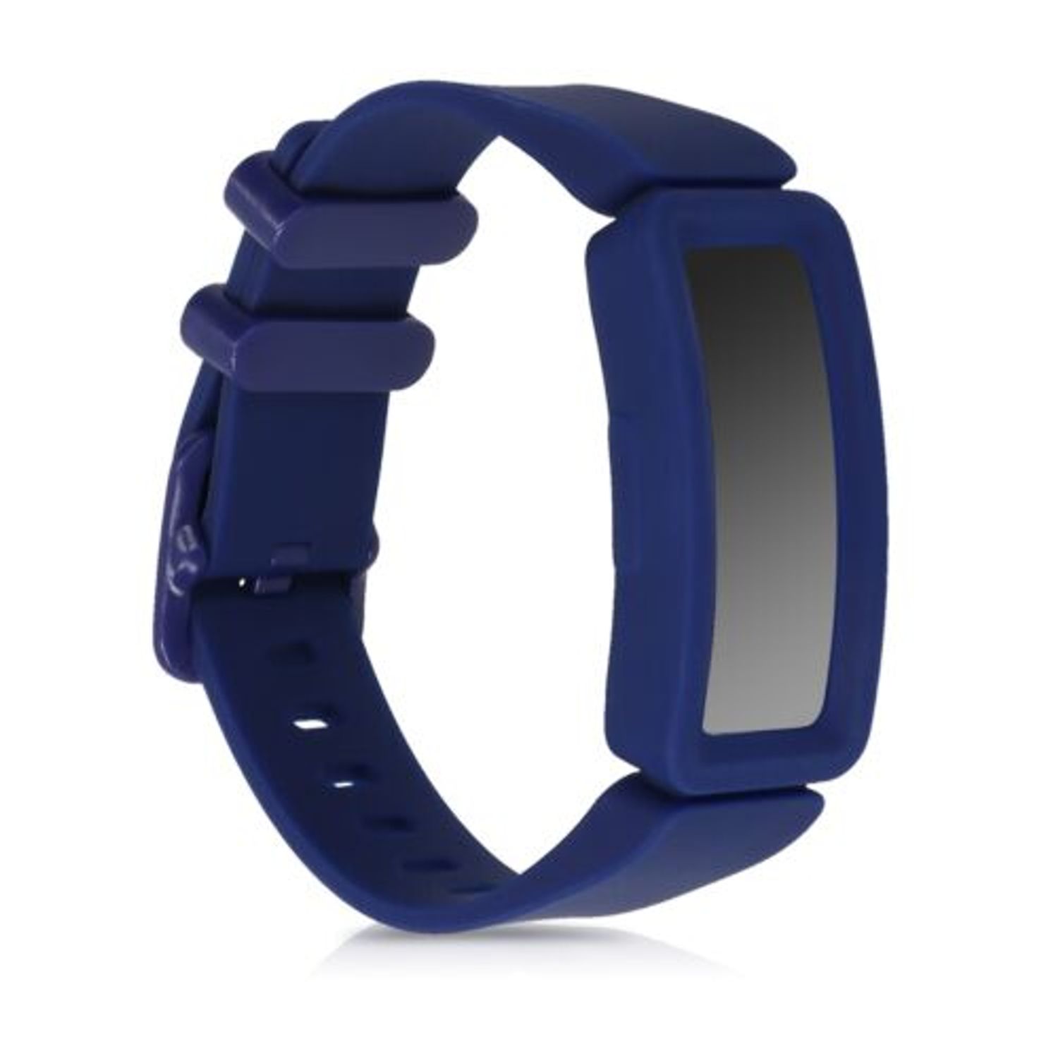 Set 2 Curele pentru Fitbit Ace 2, Kwmobile, Negru/Albastru, Silicon, 50102.01 fotografia produsului View 3 L