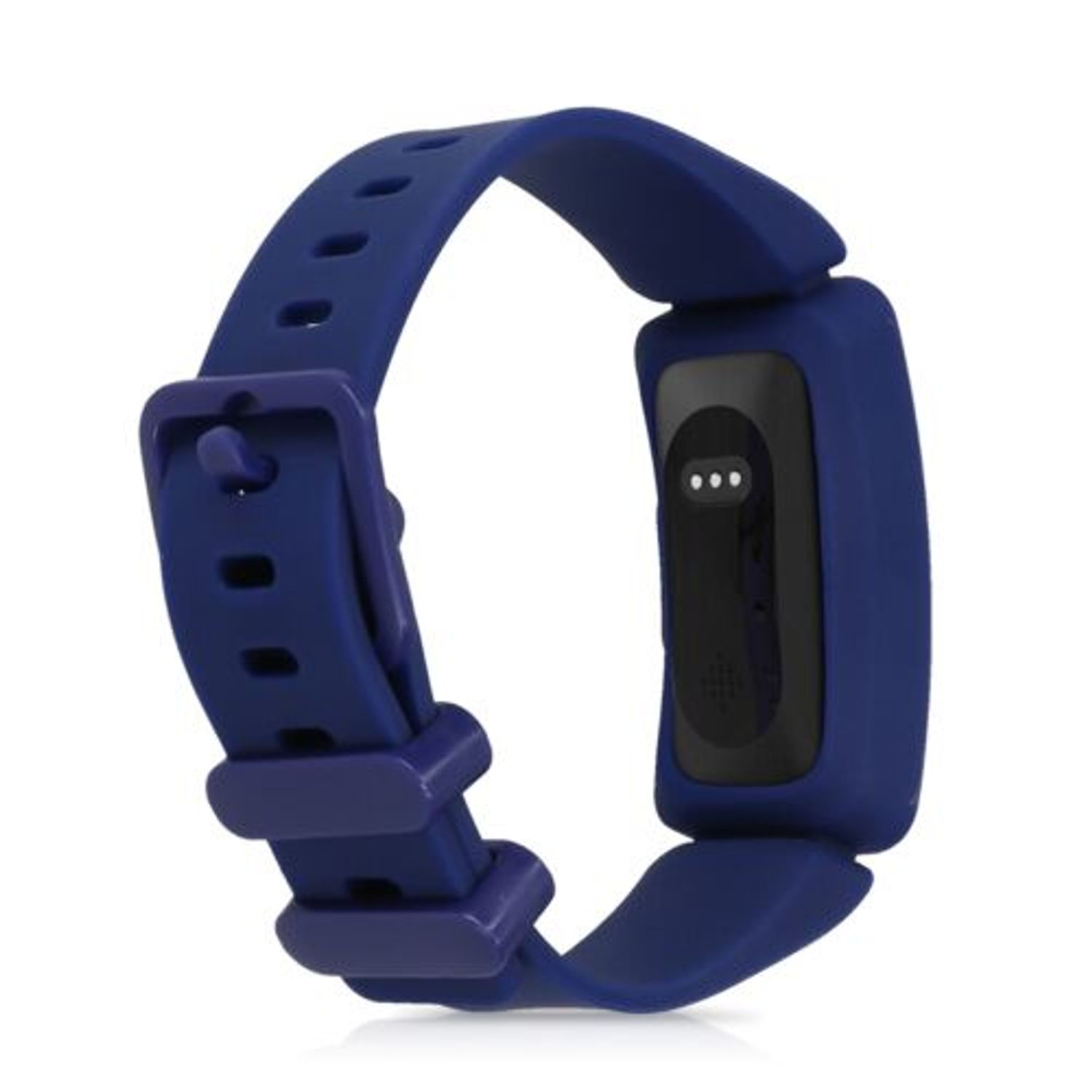 Set 2 Curele pentru Fitbit Ace 2, Kwmobile, Negru/Albastru, Silicon, 50102.01 fotografia produsului View 5 L