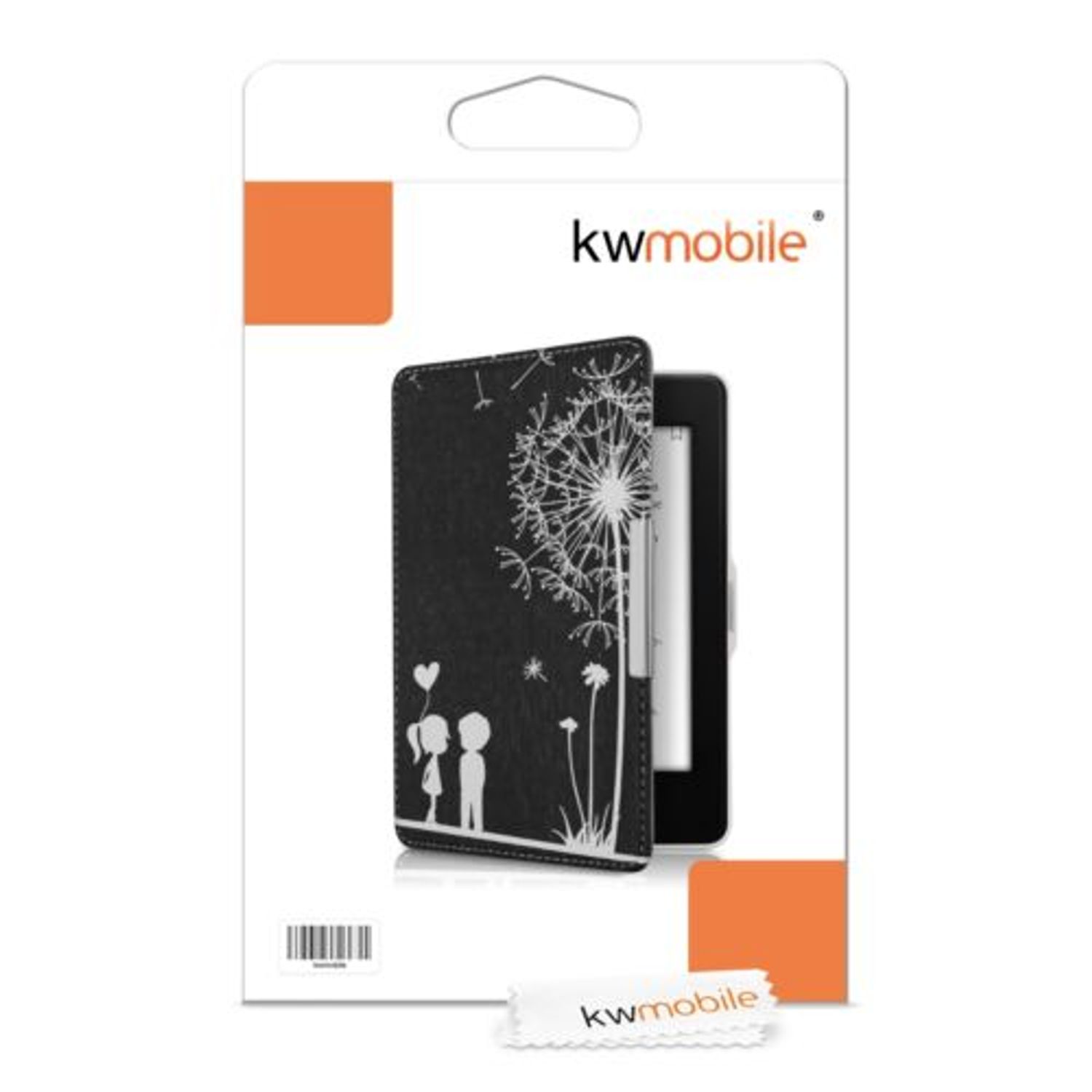 Husa pentru Kindle Paperwhite 7, Piele ecologica, Negru, 23136.17 fotografia produsului View 7 L
