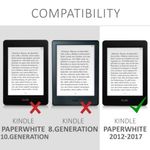 Husa pentru Kindle Paperwhite 7, Piele ecologica, Multicolor, 45569.13 fotografia produsului View 5 S