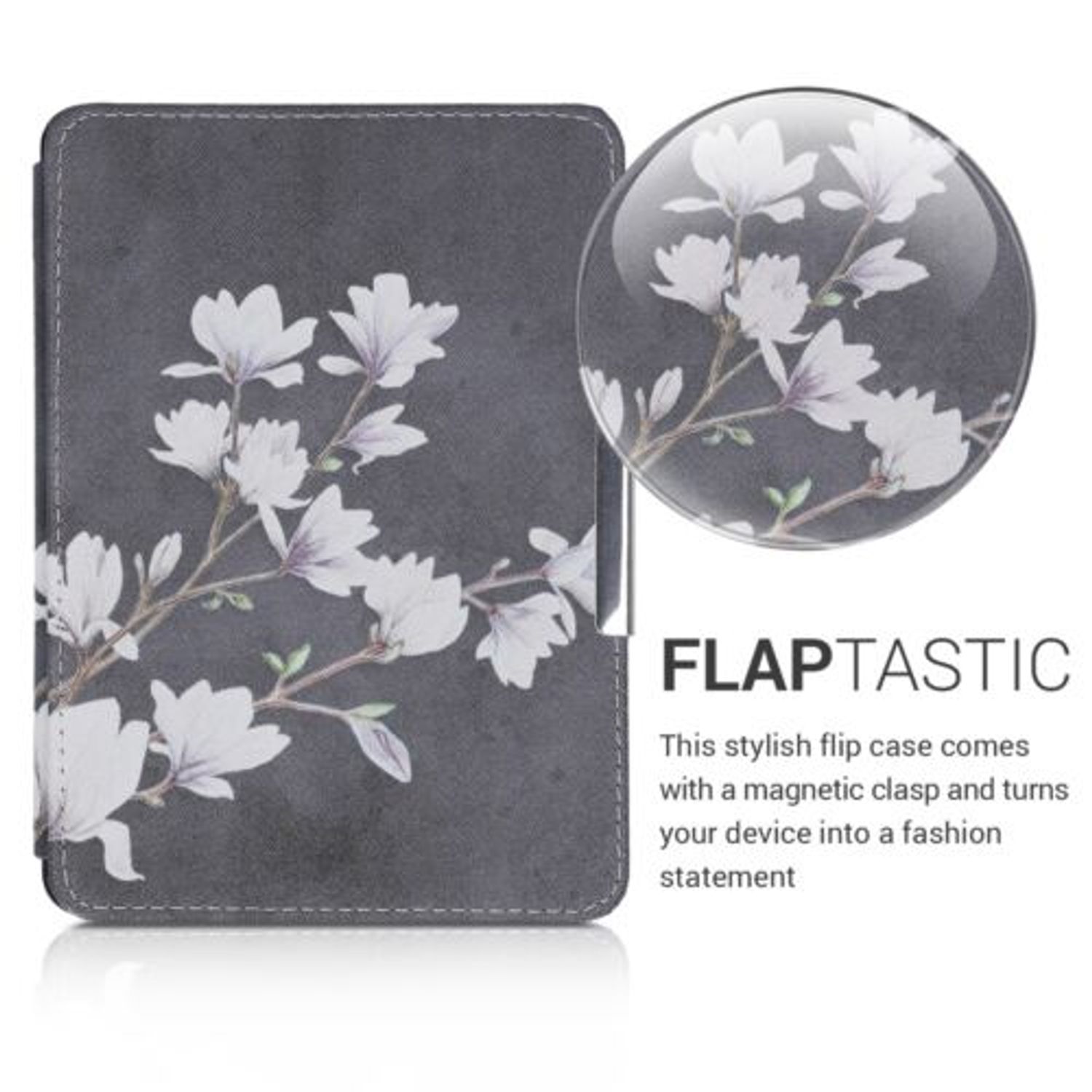 Husa pentru Kindle Paperwhite 7, Piele ecologica, Multicolor, 45569.13 fotografia produsului View 6 L