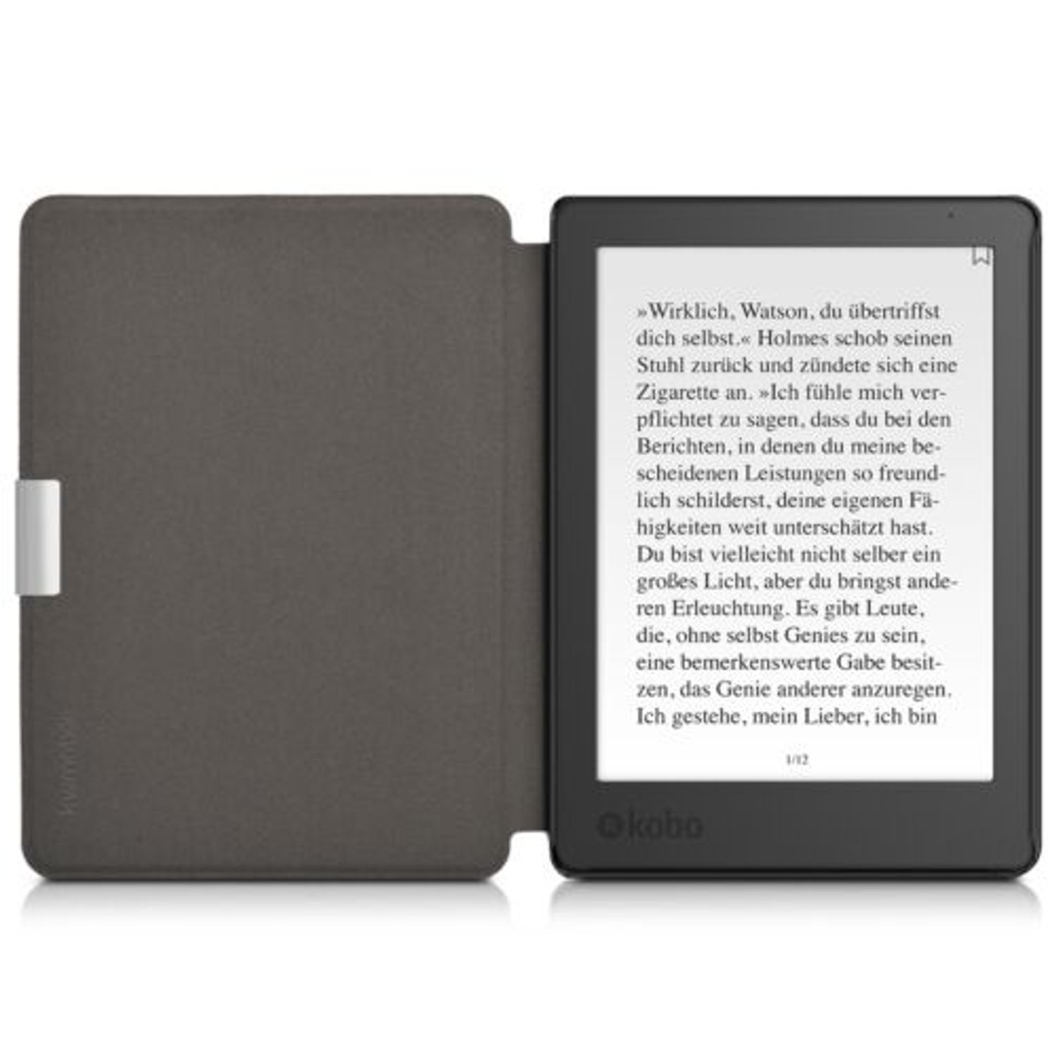 Husa pentru Kobo Aura Edition 2, Piele ecologica, Multicolor, 39841.17 fotografia produsului View 8 L