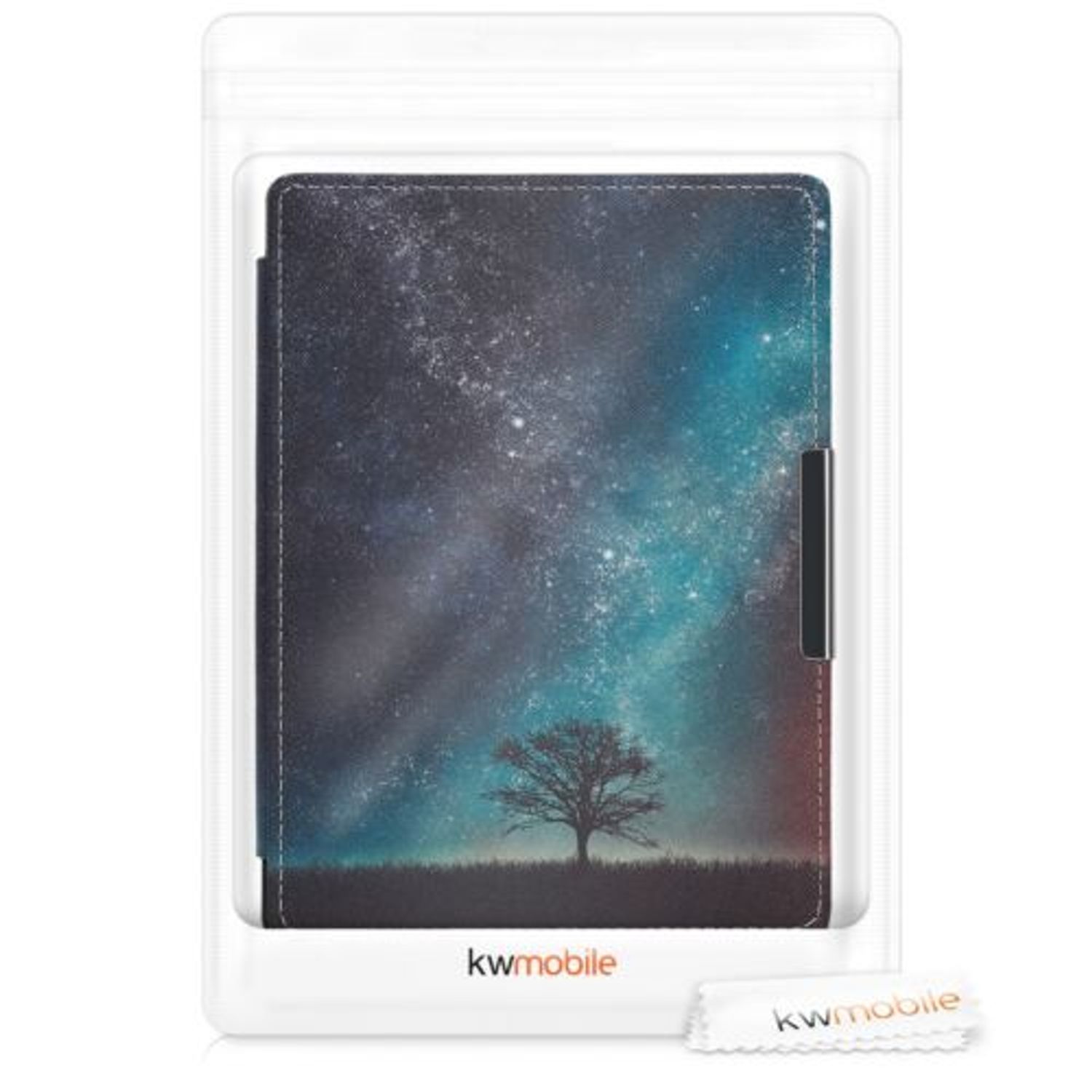 Husa pentru Kobo Aura H2O Edition 1, Piele ecologica, Multicolor, 31485.28 fotografia produsului View 7 L