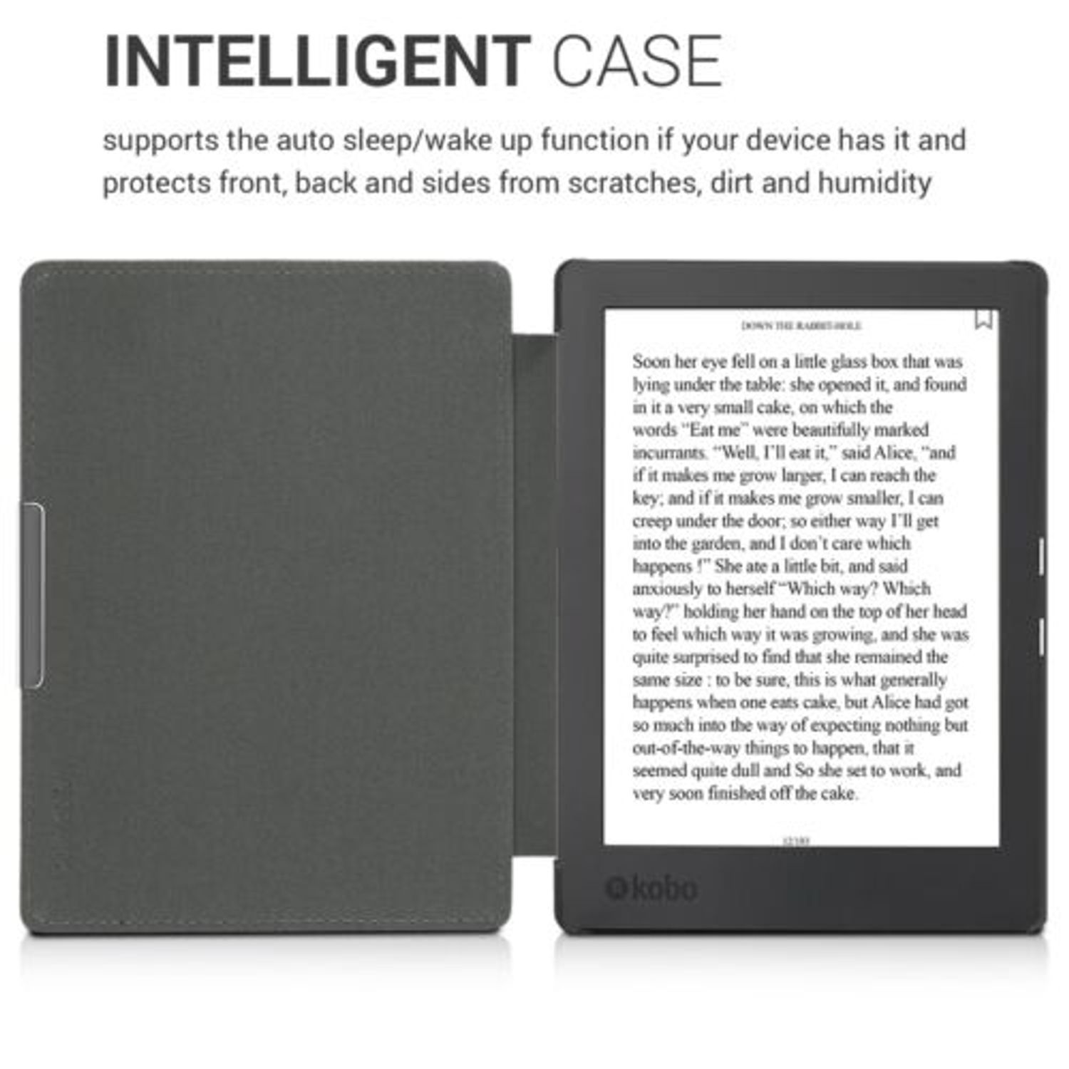 Husa pentru Kobo Aura H2O Edition 1, Piele ecologica, Multicolor, 31485.28 fotografia produsului View 3 L