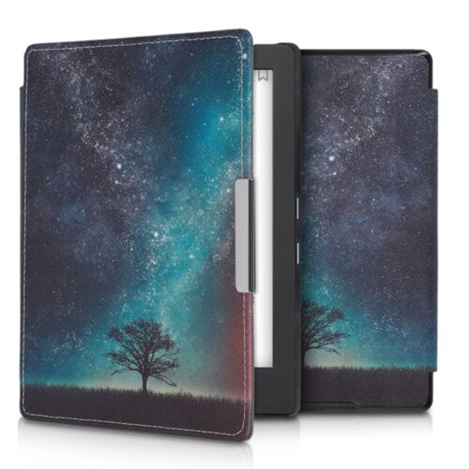 Husa pentru Kobo Aura H2O Edition 1, Piele ecologica, Multicolor, 31485.28 fotografia produsului