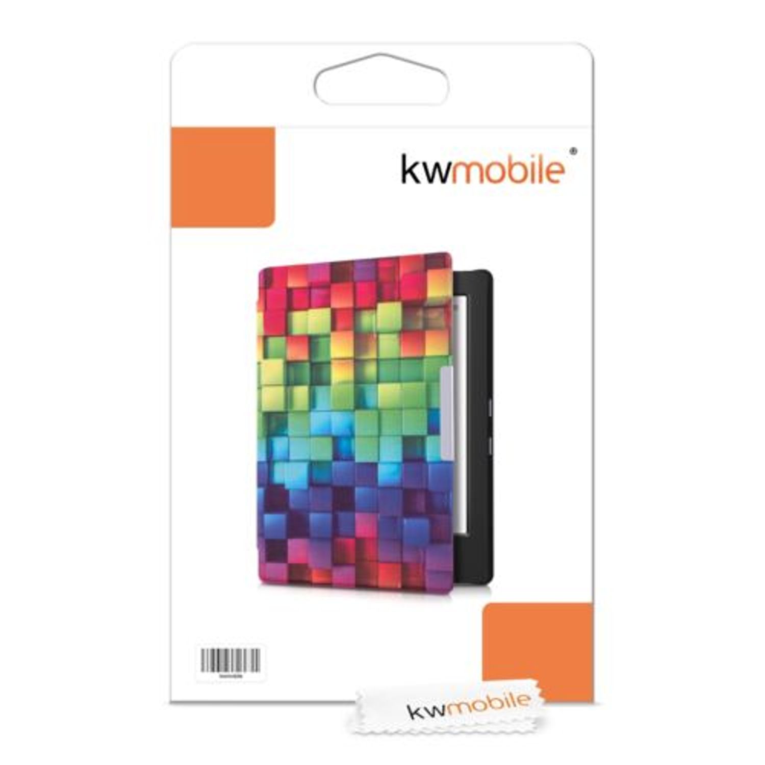 Husa pentru Kobo Aura H2O Edition 1, Piele ecologica, Multicolor, 31485.02 fotografia produsului View 7 L