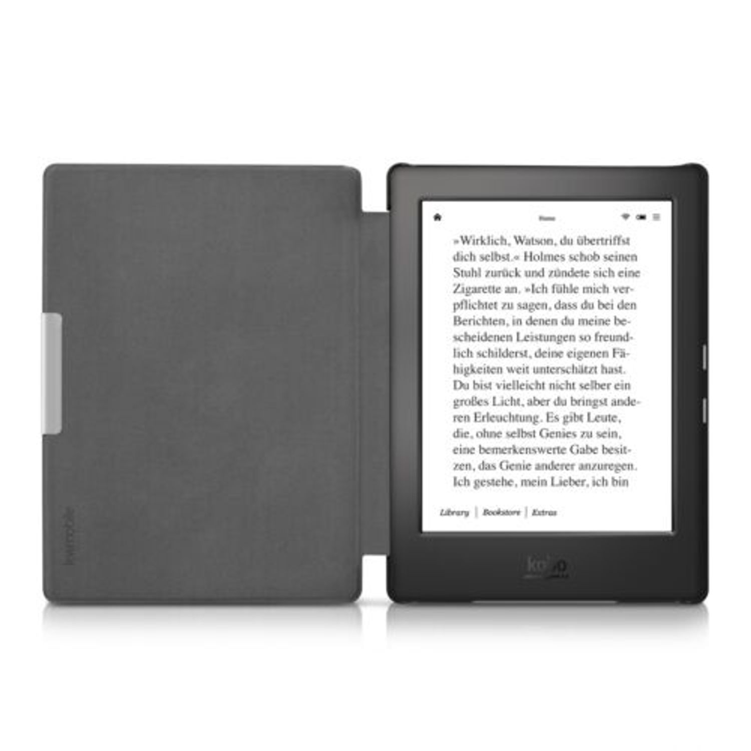 Husa pentru Kobo Aura H2O Edition 1, Piele ecologica, Multicolor, 31485.02 fotografia produsului View 8 L