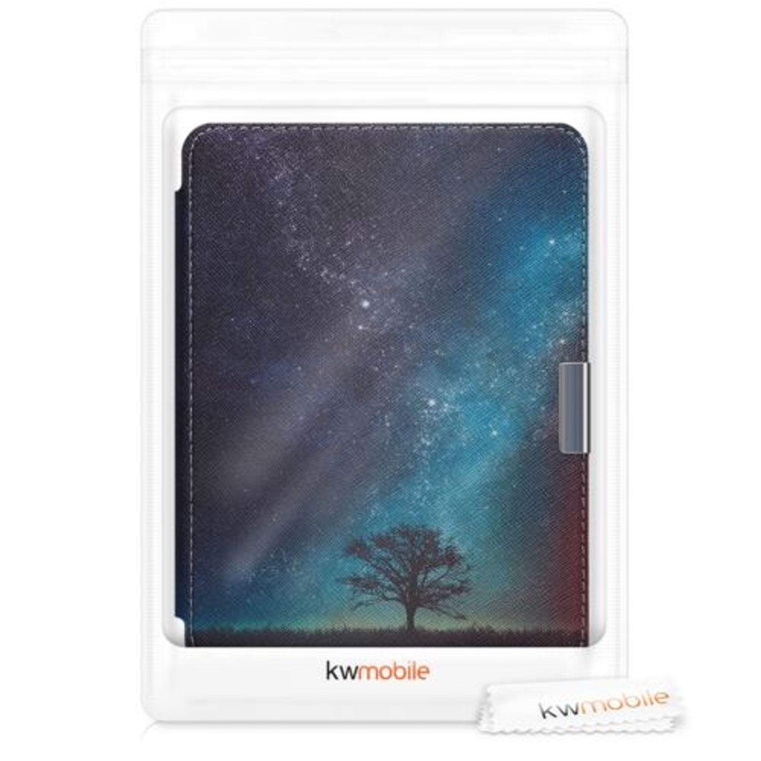 Husa pentru Kobo Clara HD, Piele ecologica, Multicolor, 45220.05 fotografia produsului View 7 L