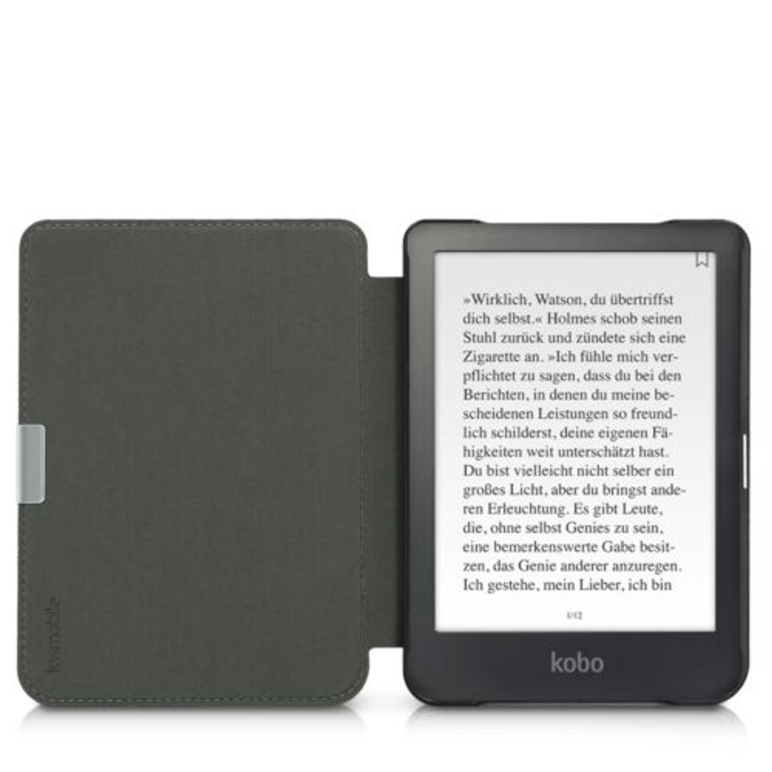 Husa pentru Kobo Clara HD, Piele ecologica, Multicolor, 45220.05 fotografia produsului View 8 L