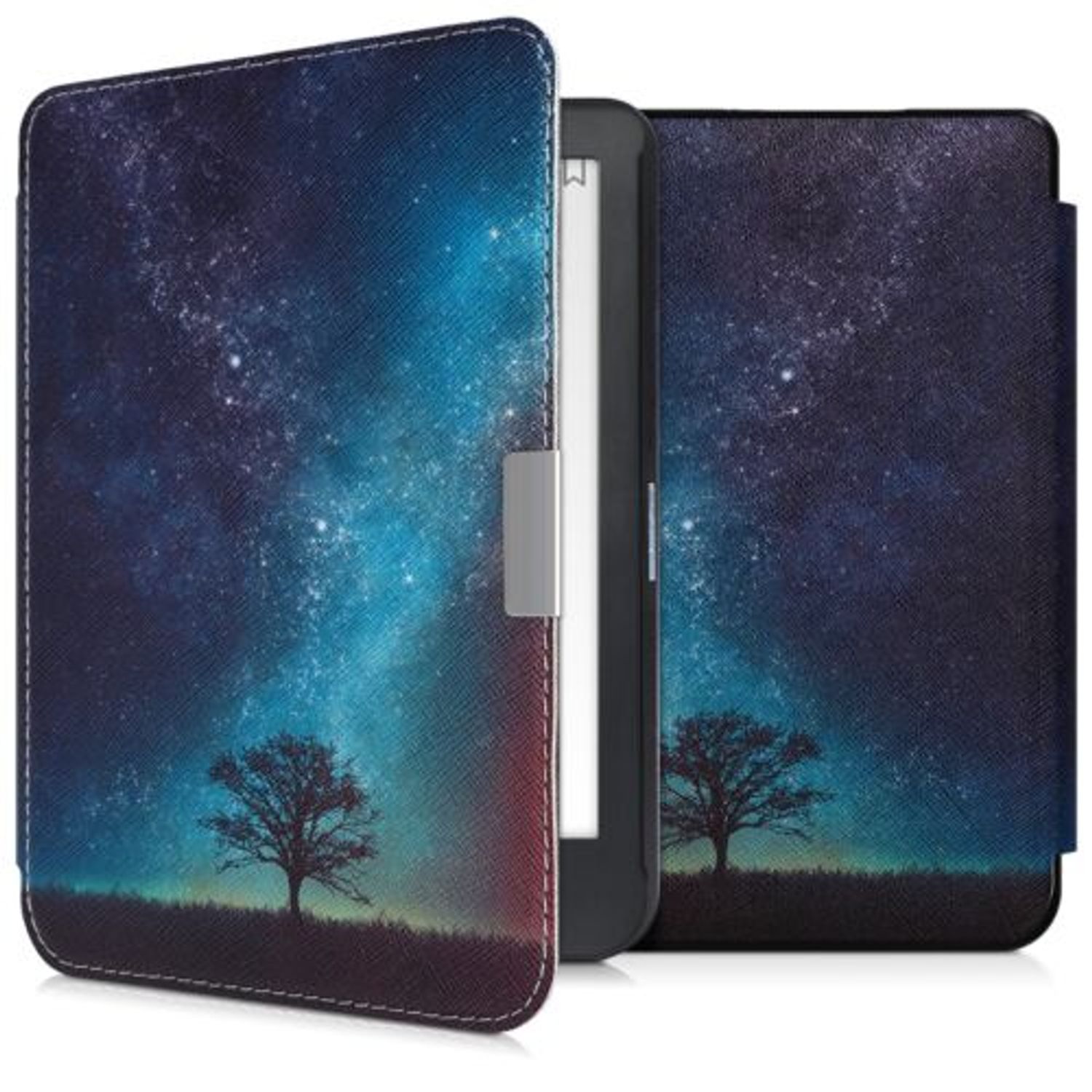 Husa pentru Kobo Clara HD, Piele ecologica, Multicolor, 45220.05 fotografia produsului