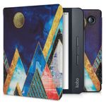 Husa pentru Kobo Libra H2O, Piele ecologica, Multicolor, 50300.07 fotografia produsului