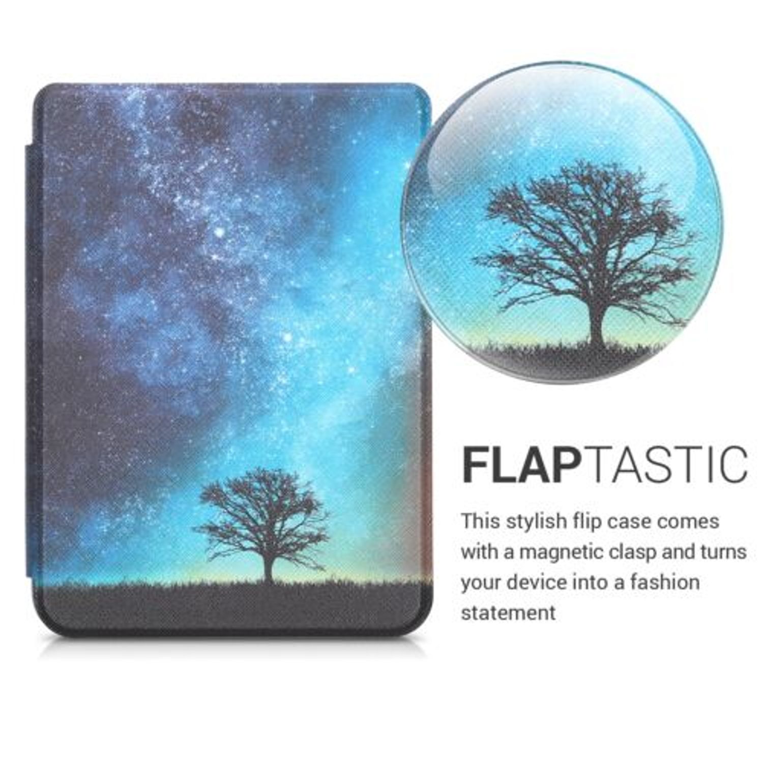Husa pentru Kobo Nia, Piele ecologica, Multicolor, 52863.03 fotografia produsului View 3 L