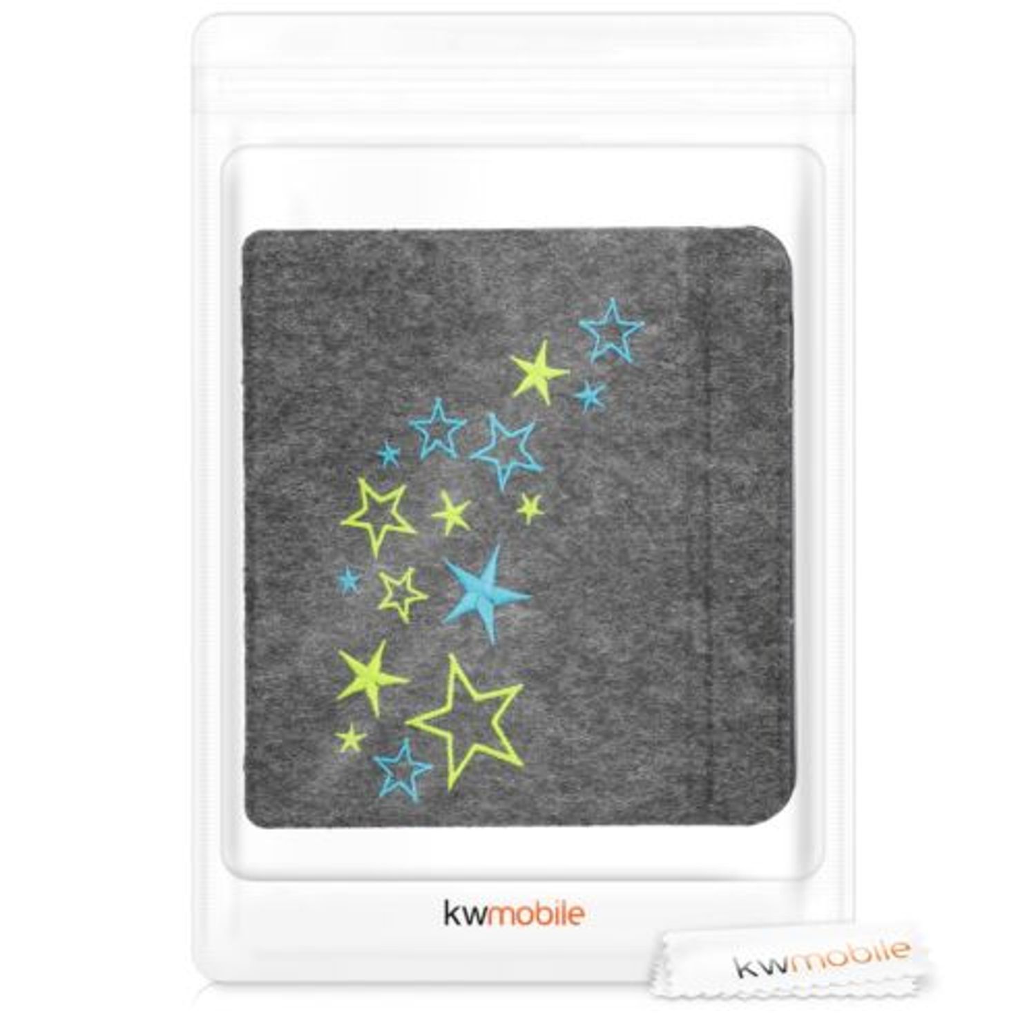 Husa pentru Tolino Vision 5, Textil, Multicolor, 50910.01 fotografia produsului View 7 L
