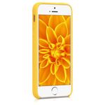 Husa pentru Apple iPhone 5/iPhone 5s/iPhone SE, Silicon, Galben, 42766.165 fotografia produsului View 3 S