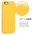 Husa pentru Apple iPhone 5/iPhone 5s/iPhone SE, Silicon, Galben, 42766.165 fotografia produsului View 4 S