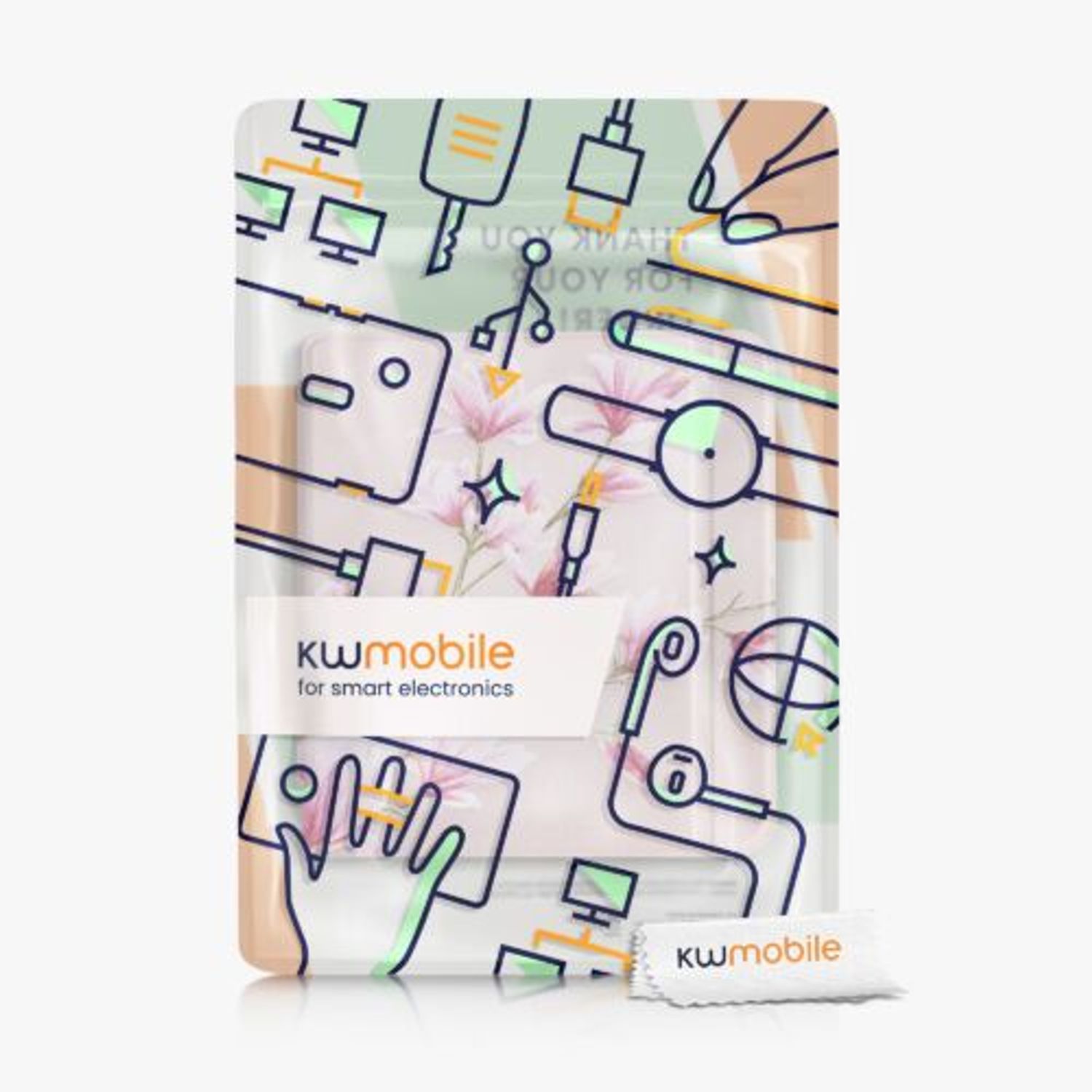 Husa pentru Kobo Libra 2, Piele ecologica, Multicolor, Kwmobile, 56575.05 fotografia produsului View 6 L