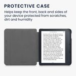 Husa pentru Kobo Libra 2, Piele ecologica, Multicolor, Kwmobile, 56575.05 fotografia produsului View 4 S