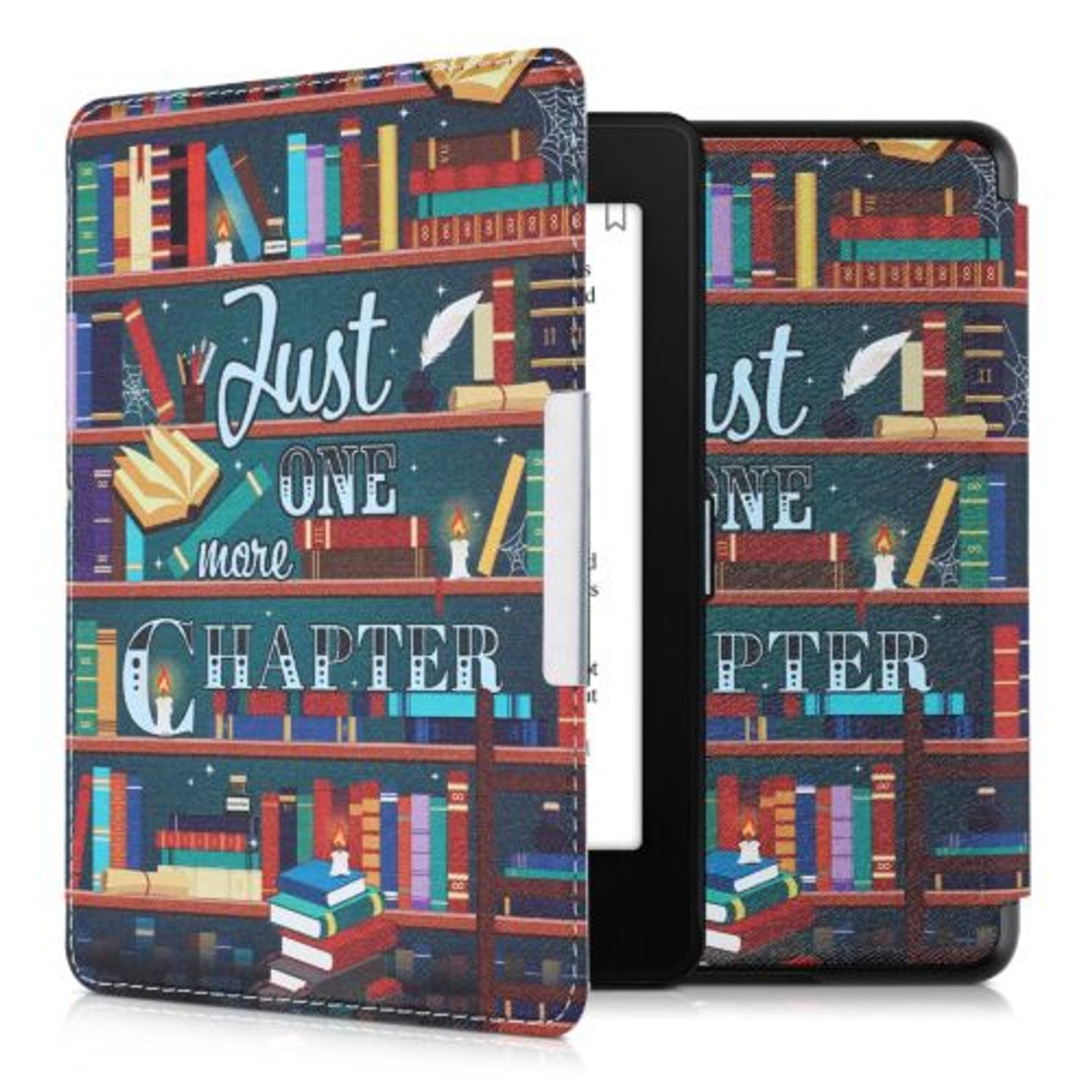 Husa pentru Kindle Paperwhite 10, Piele ecologica, Multicolor, Kwmobile, 46644.64 fotografia produsului