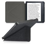 Husa pentru Kobo Libra 2, Textil, Gri, Kwmobile, 56582.19 fotografia produsului View 2 S