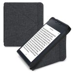 Husa pentru Kobo Libra 2, Textil, Gri, Kwmobile, 56582.19 fotografia produsului