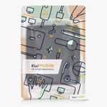 Husa pentru Kobo Libra 2, Textil, Gri, Kwmobile, 56582.19 fotografia produsului View 10 S