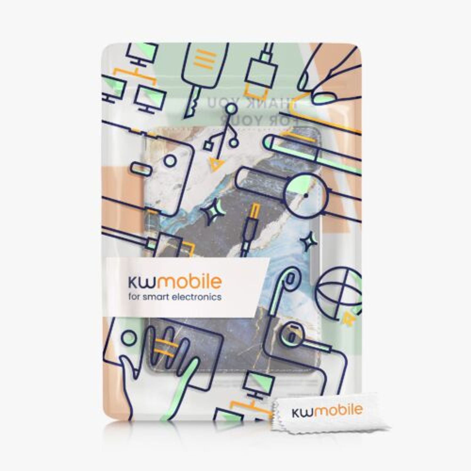 Husa pentru Amazon Paperwhite 10, Kwmobile, Multicolor, Piele ecologica, 57194.04 fotografia produsului View 8 L