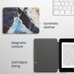 Husa pentru Amazon Paperwhite 10, Kwmobile, Multicolor, Piele ecologica, 57194.04 fotografia produsului View 7 S