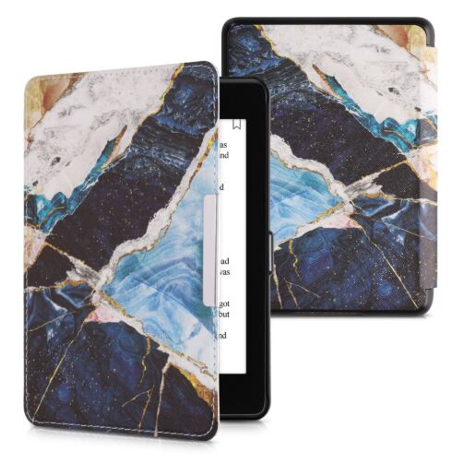 Husa pentru Amazon Paperwhite 10, Kwmobile, Multicolor, Piele ecologica, 57194.04 fotografia produsului