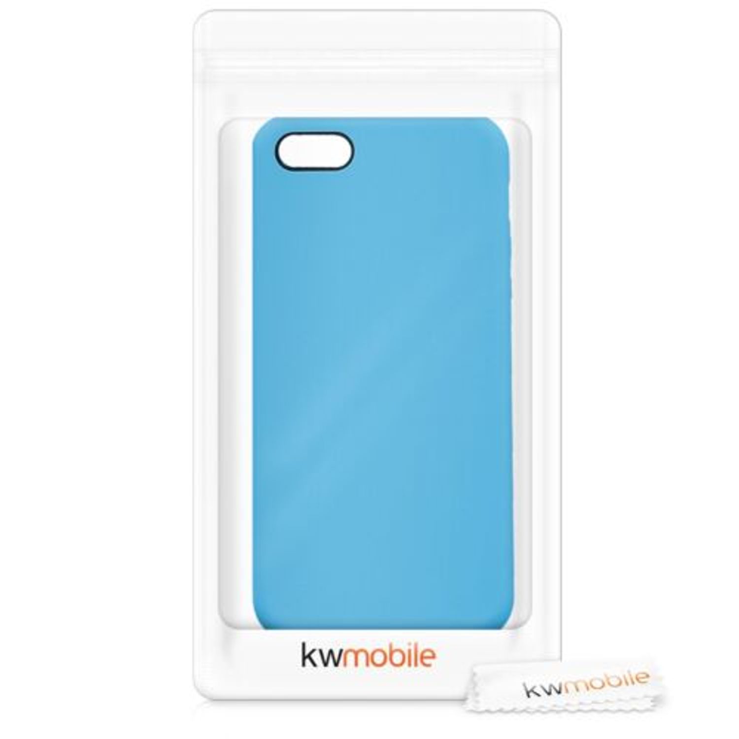 Husa pentru Apple iPhone 5/iPhone 5s/iPhone SE, Silicon, Albastru, 42766.23 fotografia produsului View 10 L