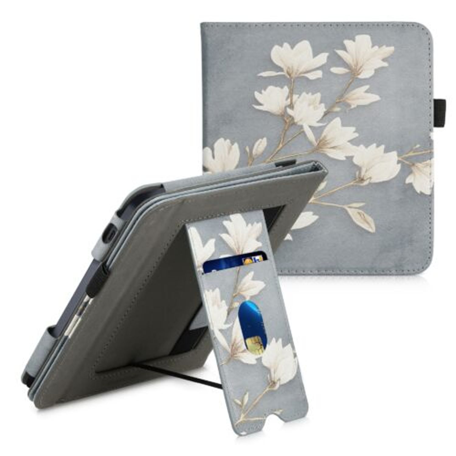 Husa pentru Kobo Libra 2, Kwmobile, Multicolor, Piele ecologica, 57219.03 fotografia produsului View 2 L