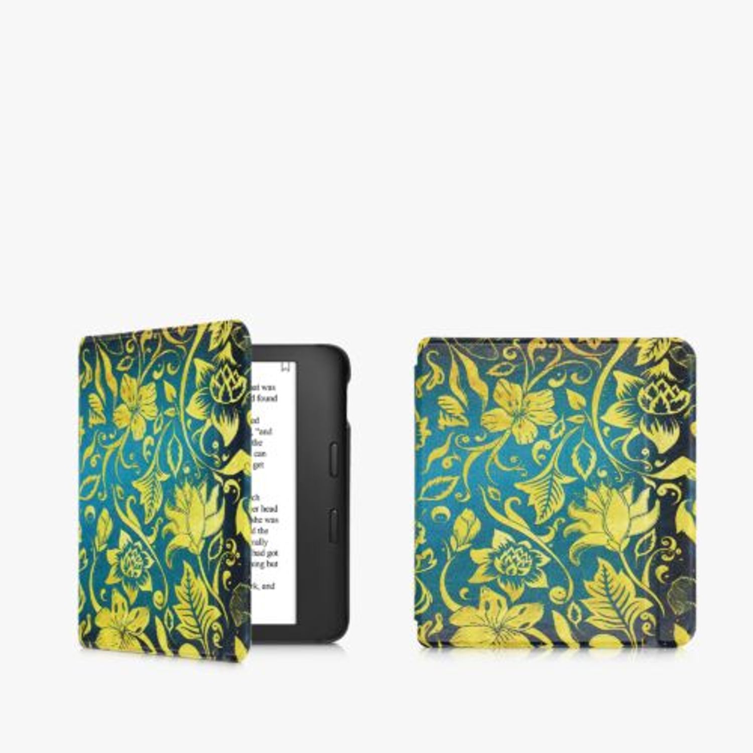 Husa pentru Kobo Libra 2, Kwmobile, Multicolor, Piele ecologica, 56575.32 fotografia produsului View 7 L