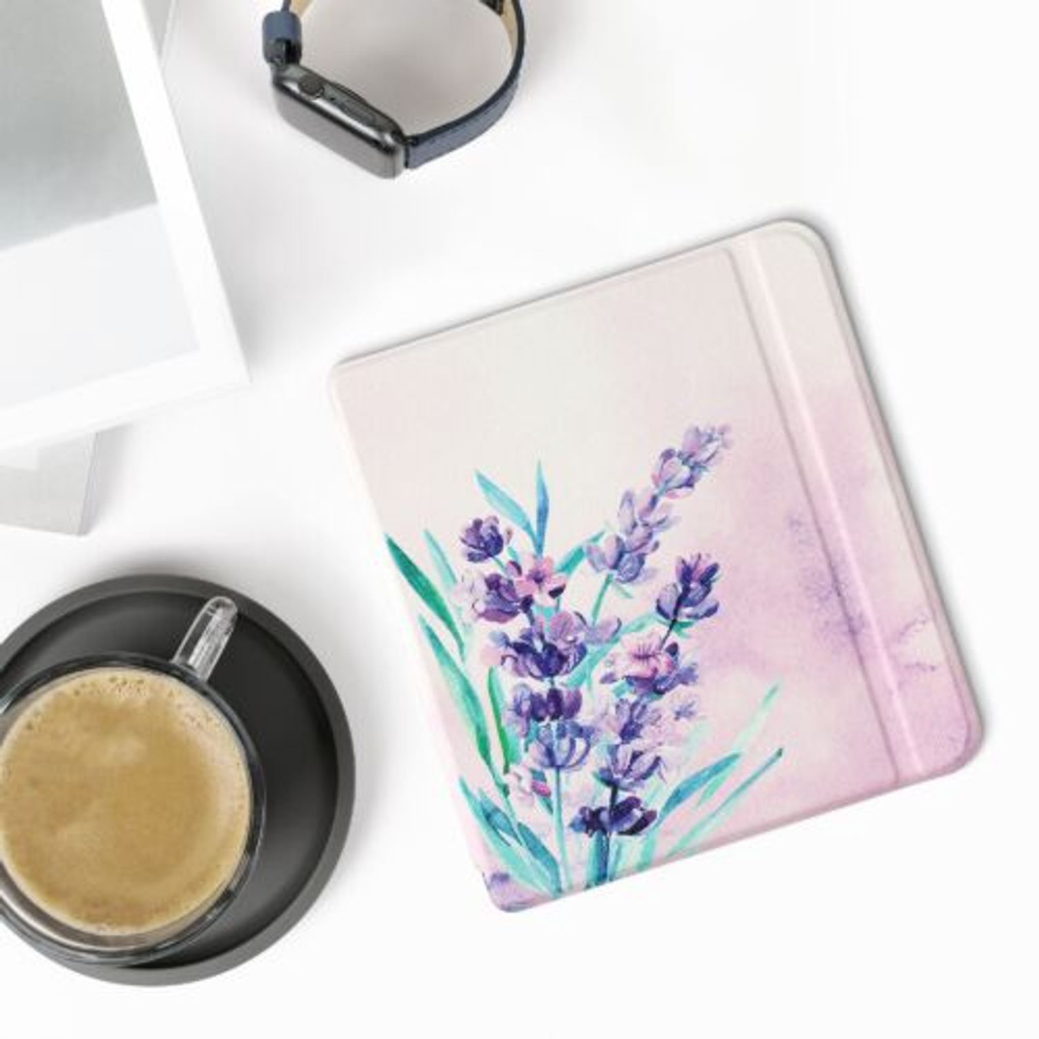 Husa pentru Kobo Libra 2, Kwmobile, Multicolor, Piele ecologica, 56575.39 fotografia produsului View 3 L