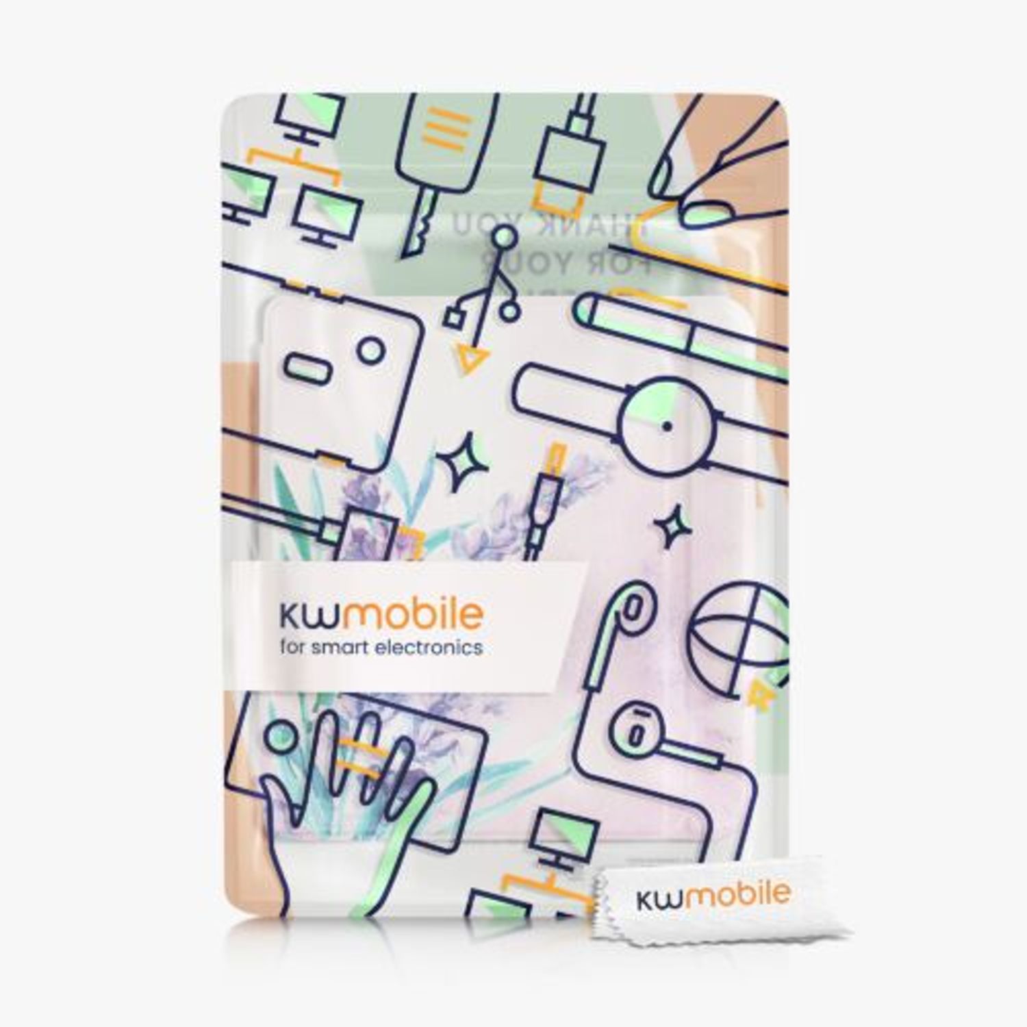 Husa pentru Kobo Libra 2, Kwmobile, Multicolor, Piele ecologica, 56575.39 fotografia produsului View 8 L