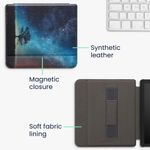 Husa pentru Kobo Libra 2, Kwmobile, Multicolor, Piele ecologica, 57845.03 fotografia produsului View 9 S