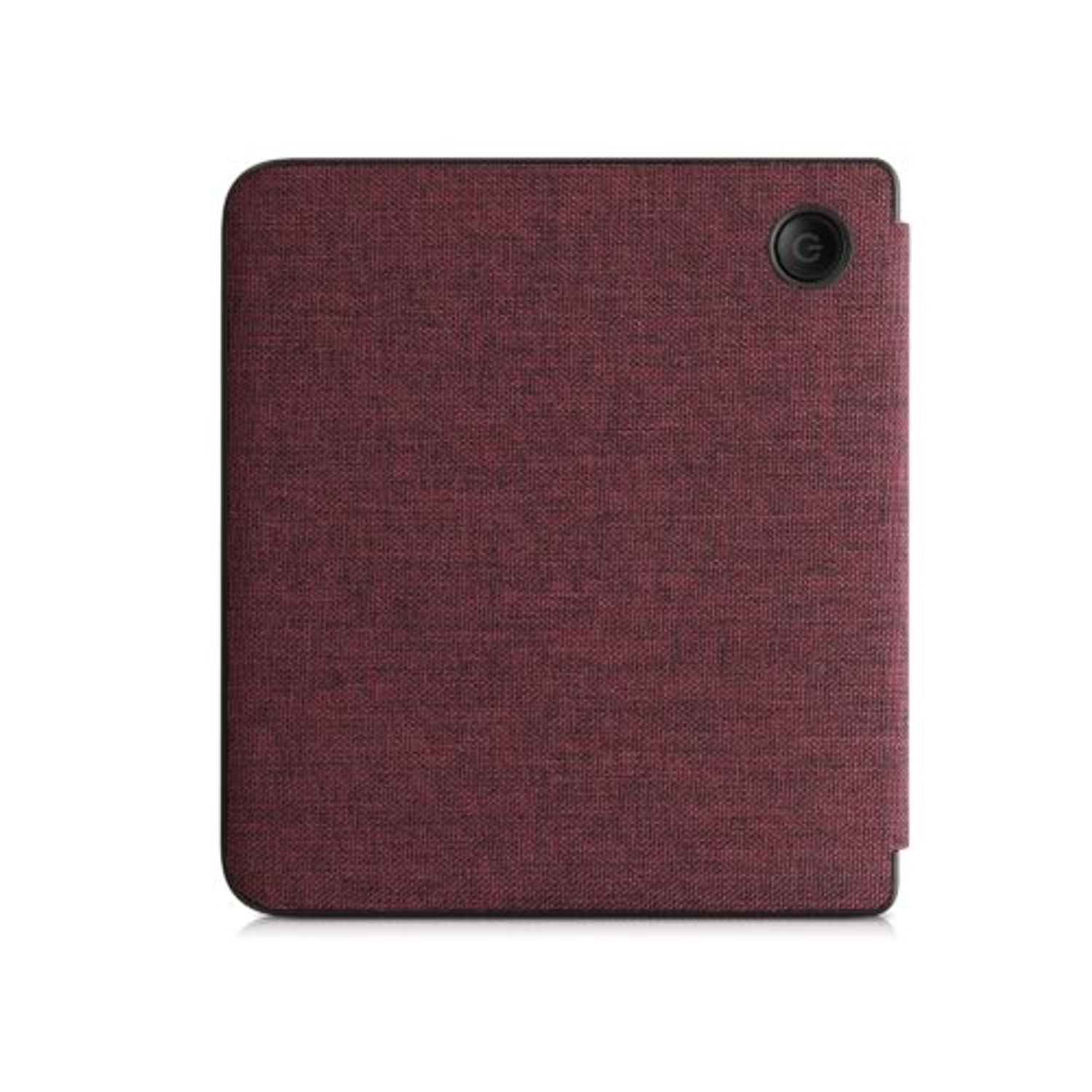 Husa pentru Kobo Libra 2, Kwmobile, Rosu, Textil, 57173.09 fotografia produsului View 4 L