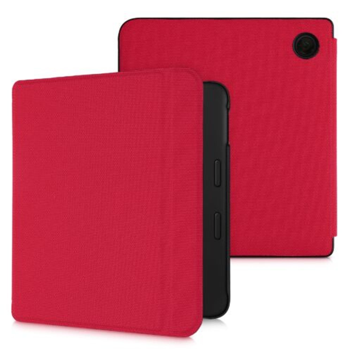 Husa pentru Tolino Vision 6, Kwmobile, Rosu, Nylon, 57197.09 fotografia produsului View 2 L