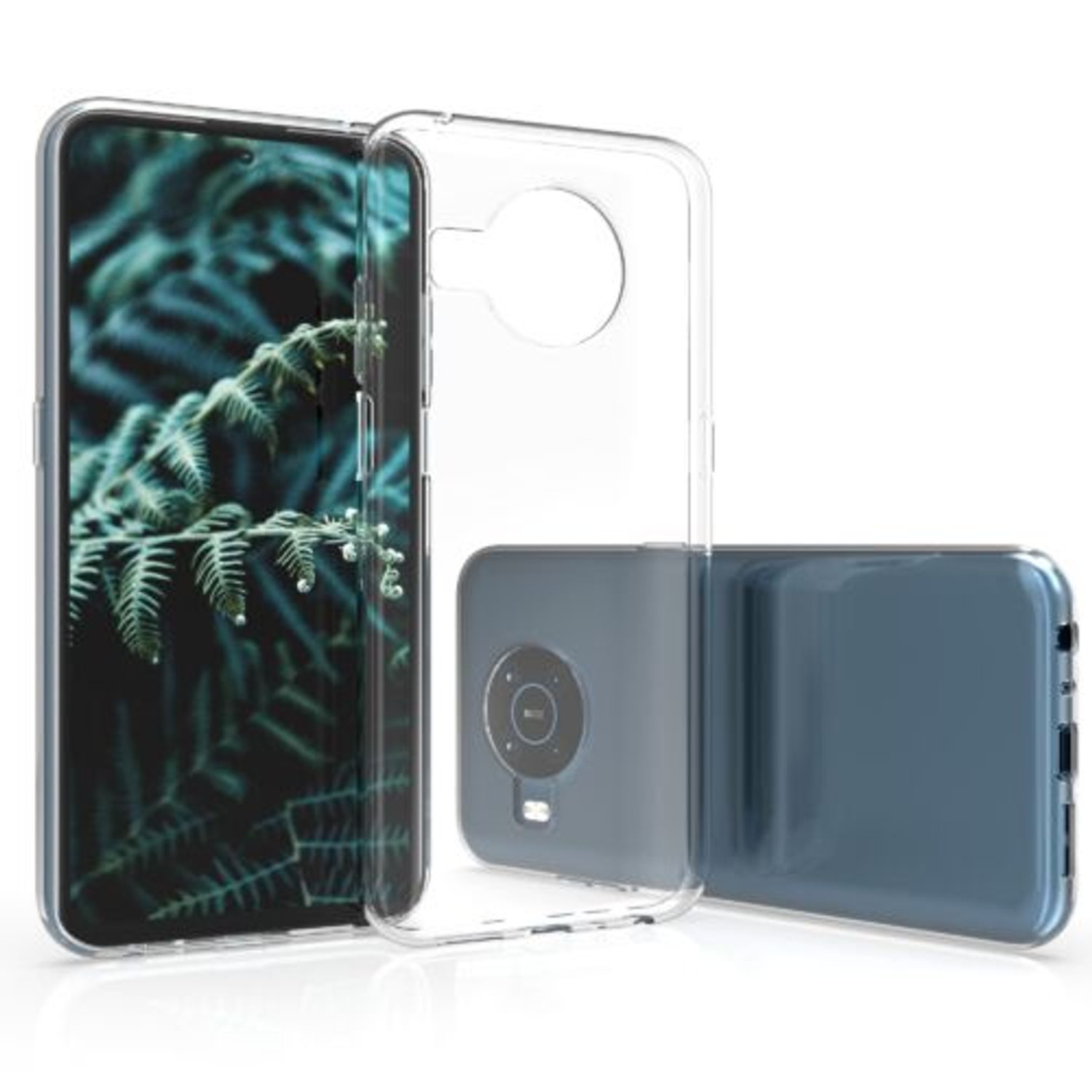 Husa pentru Nokia X10/x20, Silicon, Transparent, 55633.03 fotografia produsului View 8 L