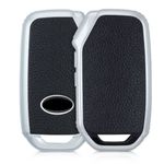 Husa Cheie Auto pentru Kia, 3 Butoane, Silicon, Silver, 54032.01 fotografia produsului